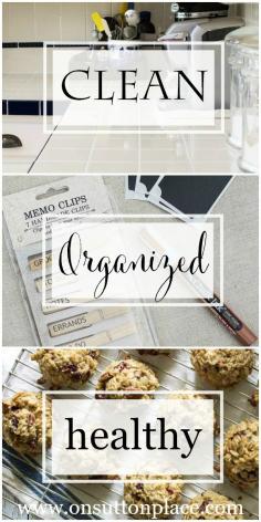 
                    
                        All Things Clean, Organized and Healthy | DIY Ideas, recipes and tips | onsuttonplace.com
                    
                