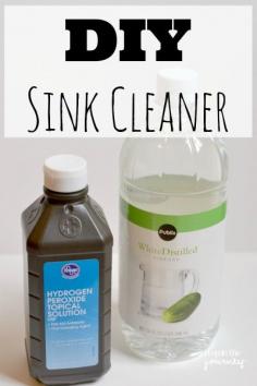 
                    
                        Make sure your sink isn't as dirty as your toilet seat with this simple DIY solution!
                    
                