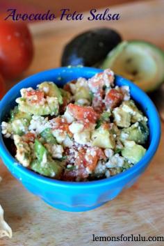 
                    
                        Avocado Feta Salsa
                    
                