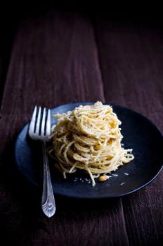 
                    
                        A CUP OF JO: Spaghetti with Parmesan, Brown Butter and Pine Nuts
                    
                