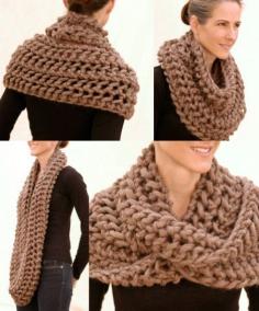 
                    
                        Super chunky, super easy - 26 Cozy DIY Infinity Scarves With Free Patterns and Instructions
                    
                