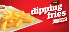 
                    
                        KFC Romania's Dipping French Fries Are Trough-Like For Holding More Sauce #fries trendhunter.com
                    
                