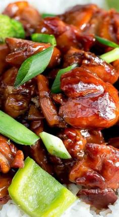 
                    
                        Simple Chicken Teriyaki Stir Fry ~ Crunchy green vegetables and tender crispy chicken stir fried in a beautifully flavoured teriyaki sauce
                    
                