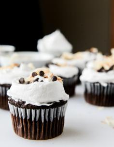 
                    
                        chocolate coconut cream cupcakes
                    
                