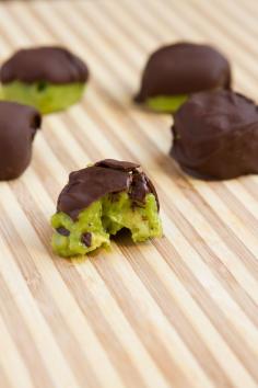 Healthful Pursuit - Chocolate Avocado Freezer Bites