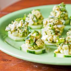 
                    
                        A new take on the classic #egg #salad. Instead of mayo use #avocado and pesto for a healthier and lighter dish. #glutenfree #dairyfree
                    
                