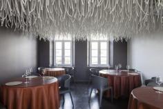 
                    
                        L'Air du Temps Restaurant — Eghezée, Belgium | unusual installation by Quentin de Coster.
                    
                