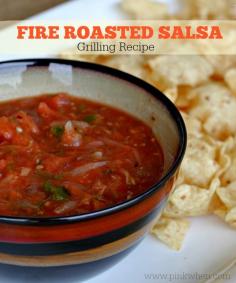 Fire Roasted Salsa Grill Recipe | PinkWhen.com