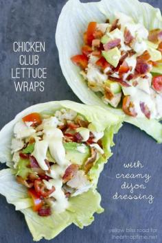 
                    
                        Chicken Club Lettuce Wrap
                    
                