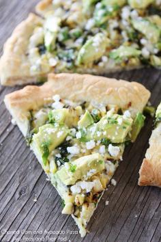 
                    
                        Charred Corn and Avocado Pizza Recipe
                    
                