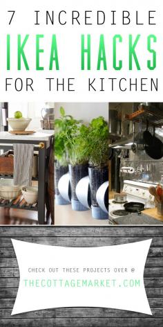 
                    
                        7 Incredible IKEA Hacks for the Kitchen - The Cottage Market
                    
                