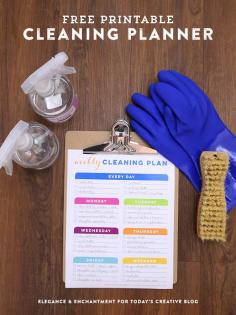 
                    
                        Weekly Cleaning Schedule Printable | TodaysCreativeBlo...
                    
                