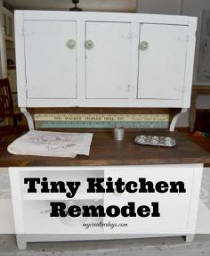 
                    
                        mycreativedays: Tiny Kitchen Remodel
                    
                