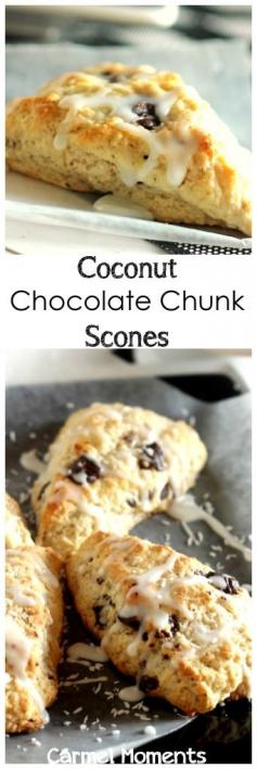 
                    
                        Coconut Chocolate Chunk Scones
                    
                