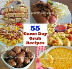 
                    
                        Game Day Grub {55 Super Bowl Recipes}
                    
                