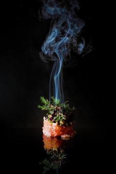 
                    
                        Smoked Veal Tatar with Lumpfish Caviar, Horserradish, Spunce and Watercress By Mads Refslund, Denmark
                    
                