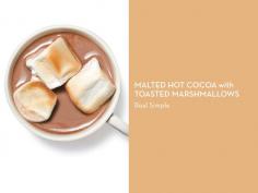 
                    
                        HOT CHOCOLATE 12 WAYS – Malted Hot Cocoa with Toasted Marshmallows
                    
                