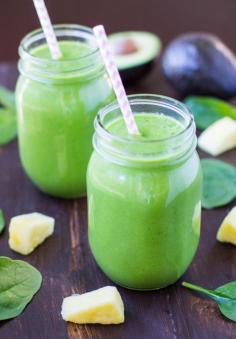 
                    
                        Pineapple Paradise Green Smoothie | Culinary Hill
                    
                