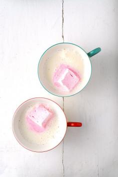 
                    
                        Vanilla Steamer with Rose-flavored Marshmallows
                    
                
