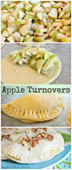Apple Turnovers Recipe. Using @crunchpak apples!
