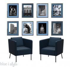 
                    
                        Office Design Plans, including black and white photo gallery wall with painted mats
                    
                