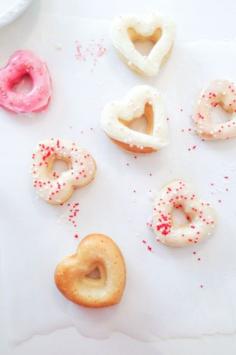 
                    
                        Adorable and delicious Mini Heart Shaped Donuts
                    
                
