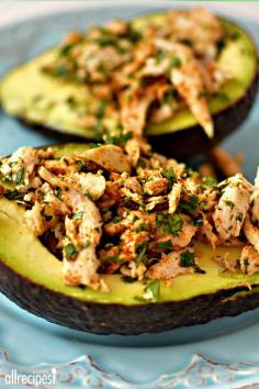 
                    
                        Mexi-Chicken Avocado Cups | "This was a quick and flavorful dinner when I was staying in a hotel. It saved me from having to eat out and made for easy clean up!"
                    
                