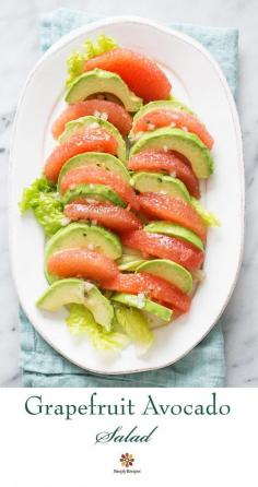 
                    
                        Grapefruit avocado salad! Healthy and delicious, grapefruit segments arranged with avocado slices, splashed with a citrus vinaigrette. #paleo #vegan #glutenfree Get the recipe on SimplyRecipes.com
                    
                