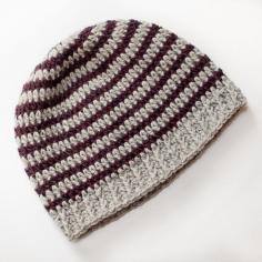 
                    
                        Basic Striped Crochet Hat Pattern | www.petalstopicot... | #crochet #pattern #hat
                    
                