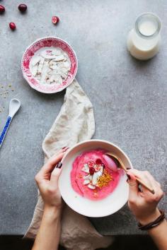 
                    
                        A CUP OF JO: Whipped Cranberry Porridge
                    
                