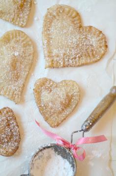 
                    
                        Heart Shaped Honey Apple Hand Pies ~ aimeebroussard.com
                    
                
