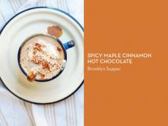 
                    
                        HOT CHOCOLATE 12 WAYS – Spicy Maple Cinnamon Hot Chocolate
                    
                