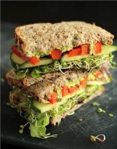 
                    
                        The Ultimate Veggie Sandwich
                    
                