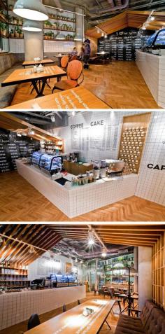 
                    
                        Fruit Design have recently completed Coffee Cake, a cafe in Nizniy Novgorod, Russia.
                    
                