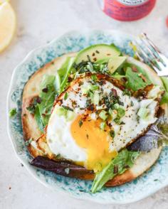 
                    
                        Fried Egg Crispy Tortillas with Lemon Greens and Toasted Sesame Oil
                    
                