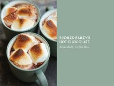 
                    
                        HOT CHOCOLATE 12 WAYS – Broiled Bailey's Hot Chocolate
                    
                