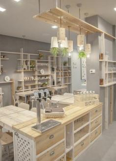 
                    
                        Bio.it Restaurant — Milan #hangingpots #paletimber
                    
                