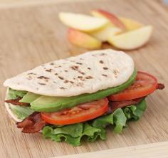 
                    
                        This Avocado BLT is an easy, portable and healthy lunch idea you'll want to pack! www.emilybites.com
                    
                