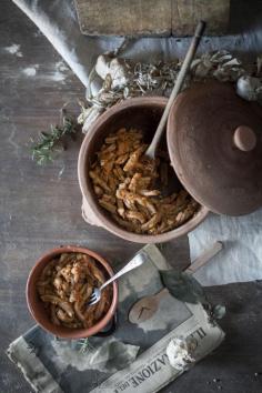 
                    
                        Pasta & Chickpeas with Cabbage - Stories from an old Italian Farmhouse. | Hortus Natural Cooking
                    
                