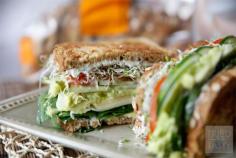 The Ultimate Veggie Sandwich // Tried and Tasty