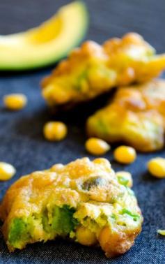 
                    
                        Corn and Avocado Fritters
                    
                