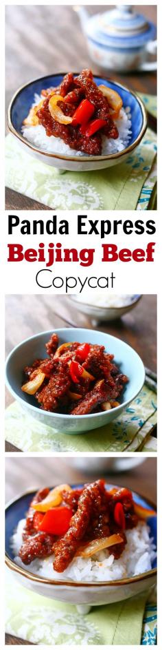 
                    
                        Panda Express Beijing Beef Copycat – the most delicious Beijing Beef that tastes exactly like Panda Express, but healthier and much better than takeout | rasamalaysia.com
                    
                