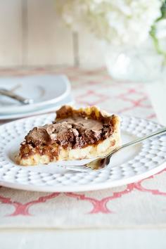 
                    
                        CARAMEL CUSTARD PIE WITH CHOCOLATE MERINGUE
                    
                