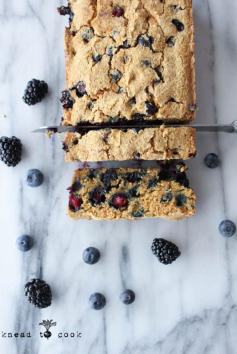 
                    
                        Berry Cornbread Loaf (Vegan, Gluten Free)
                    
                