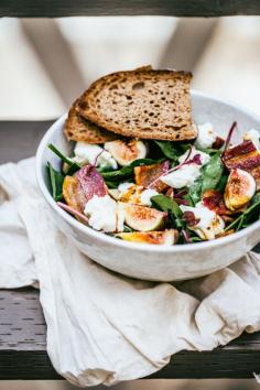 
                    
                        fig salad with bacon and burrata
                    
                
