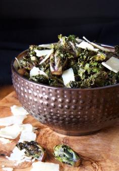 
                    
                        BALSAMIC ROASTED KALE SPROUTS WITH PARMESAN SHARDS
                    
                