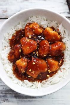 
                    
                        honey sriracha chicken – better tasting and healthier than take out!
                    
                