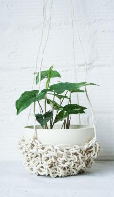 
                    
                        KATI VON LEHMAN PLANTER WITH WOVEN BASKET
                    
                