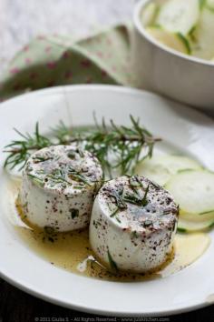 Marinated Goat Cheese (by Giulia @ Juls' Kitchen)