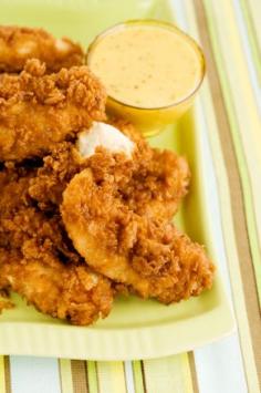 Paula Deen The Deen Bros. Lighter Crunchy Coconut Chicken Fingers with Pineapple Salsa--- 742 Fewer Calories 43 g Less Fat Servings: 4  Prep Time: 15 min Cook Time: 15 min  Difficulty: Easy
